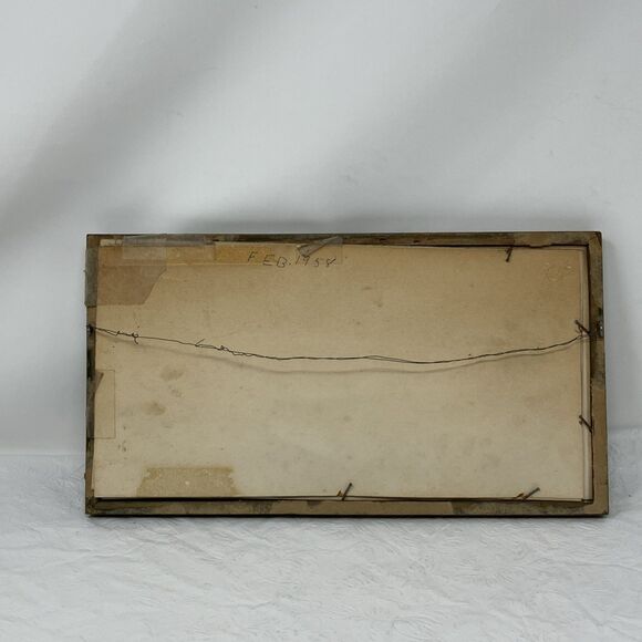 VTG Victorian Colette Framed Print Trio Picture French Provincial Lady Woman - Picture 4 of 12